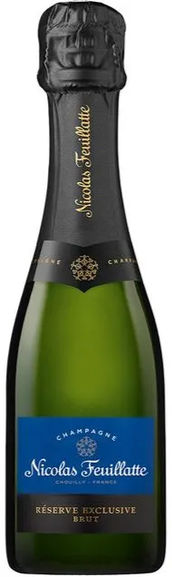CENTRE VINICOLE - CHAMPAGNE NICOLAS FEUILLATTE - CV-CNF - CHAMPAGNE CASTELNAU/SOCIETE DES PRODUCTEUR (CHOUILLY) Nicolas Feuillatte, Réserve Exclusive, Blanc, NV, Champagne. Image de la bouteille