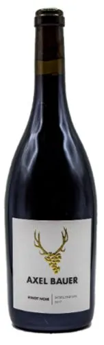 Axel Bauer, Pinot Noir Gesellenstück, Red, 2017, Badischer Landwein. Bottle image