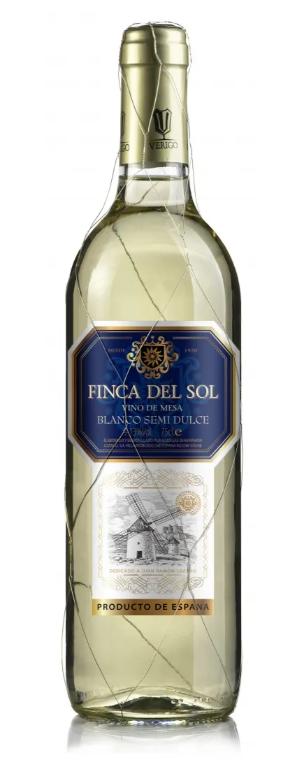 Bodegas Lozano Finca del Sol, Bianco, 2018. Immagine della bottiglia