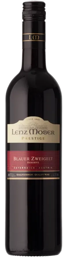 Weinkellerei Lenz Moser Lenz Moser Prestige, Blauer Zweigelt, Reserve, Red, 2020, Burgenland. Bottle image