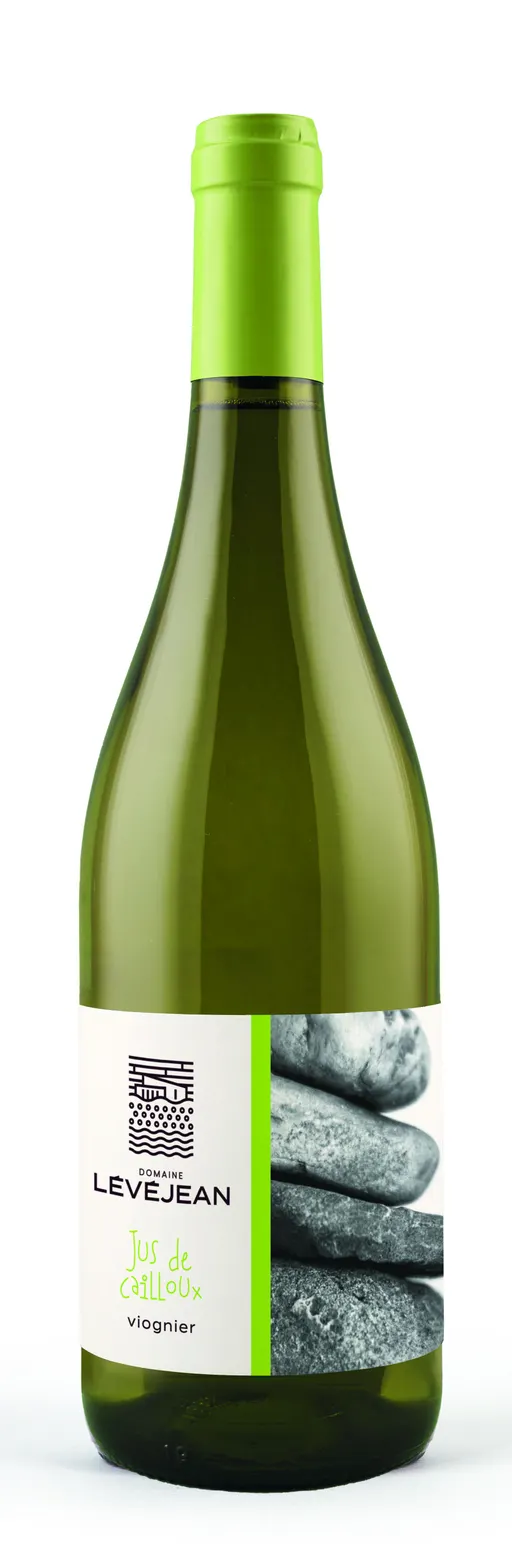 Gaec des Peyrals Domaine Lévéjean, Jus De Cailloux Viognier, Blanco, 2022, Pays d'Oc. Imagen de botella