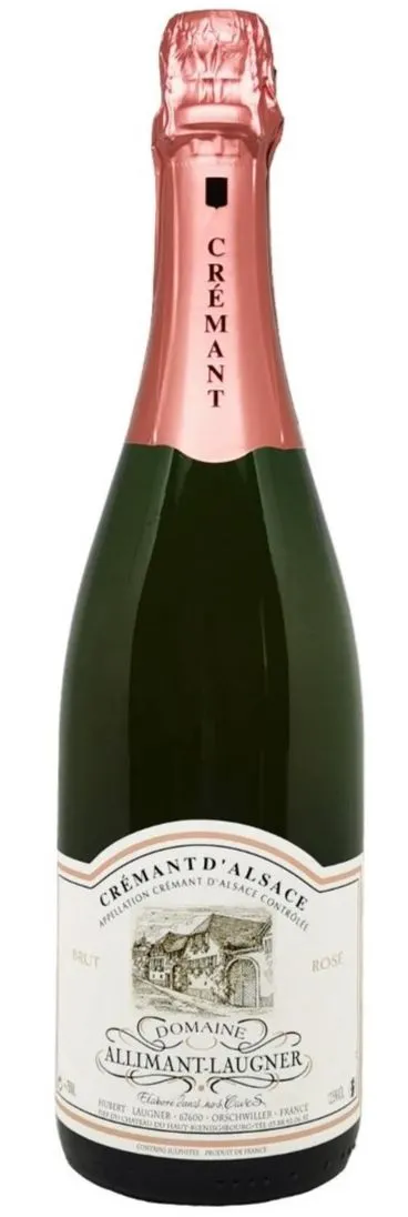 Domaine Allimant-Laugner, Rosé, NV, Crémant d’Alsace. Bottle image