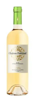 GFA CHATEAU DUBRAUD (SAINT-CHRISTOLY-DE-BLAYE) CHATEAU DUBRAUD, Blanco, 2019, Bordeaux. Imagen de botella