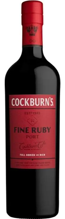 Cockburn's, Fine Ruby Port, Rosso, NV, Douro. Immagine della bottiglia