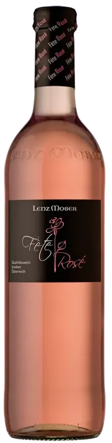 Weinkellerei Lenz Moser Fête Rosé, Rosado, NV, Niederösterreich. Imagen de botella