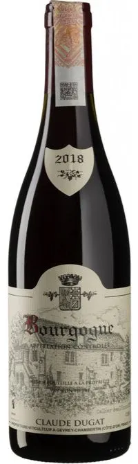 SCEV DUGAT CLAUDE Claude Dugat, Rosso, 2018, Bourgogne. Immagine della bottiglia