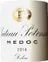 SOCIETE CIVILE DE CHATEAU POTENSAC CHATEAU POTENSAC, Red, 2017, Médoc. Front label