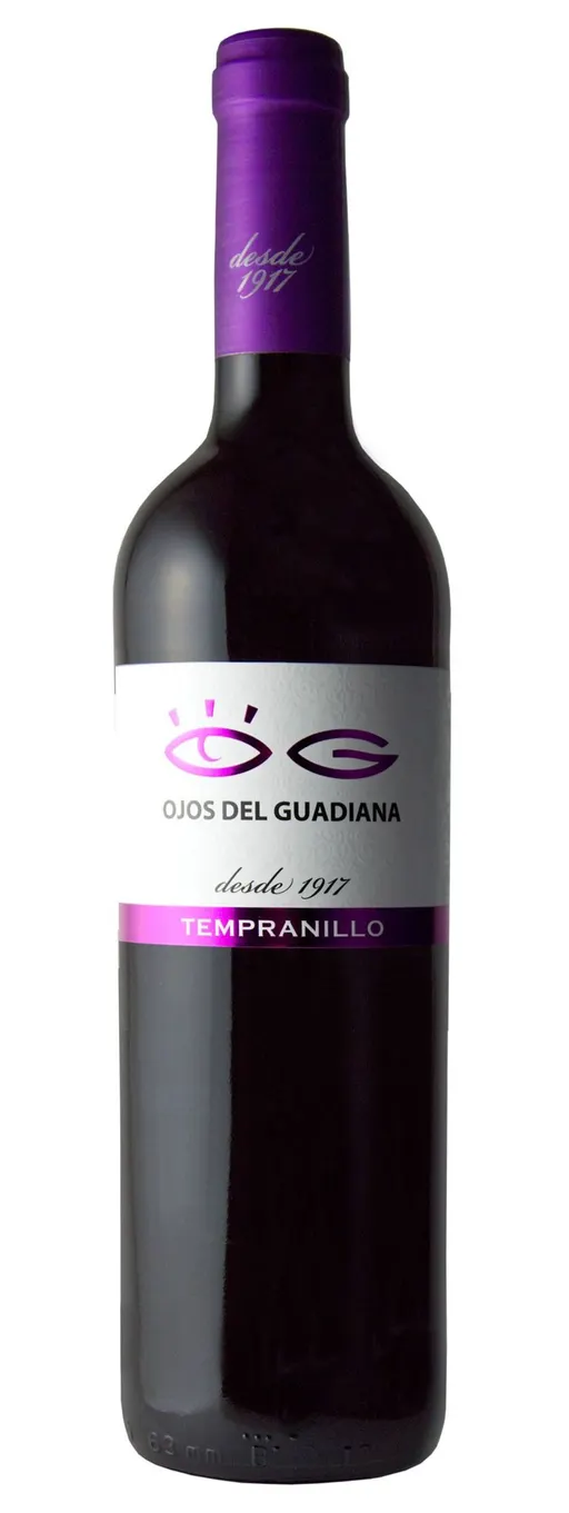Bodegas El Progreso OJOS DEL GUADIANA, Rosso, NV, La Mancha. Immagine della bottiglia