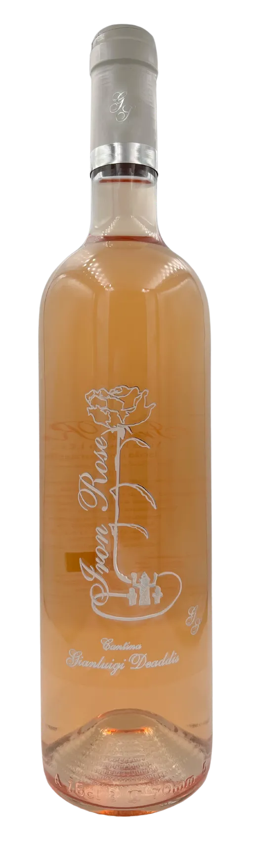 Cantina Gianluigi Deaddis Az. Agr. Deaddis S.S. Cantina Gianluigi Deaddis, Iron Rose, Rosé, 2022, Isola dei Nuraghi. Bottle image