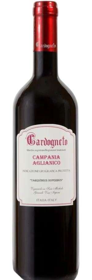 AZIENDA AGRICOLA COCCIACAVALLO DI MATTIODA MARINA CARDOGNETO, TARQUINIUS SUPERBUS, Red, 2021, Campania. Bottle image