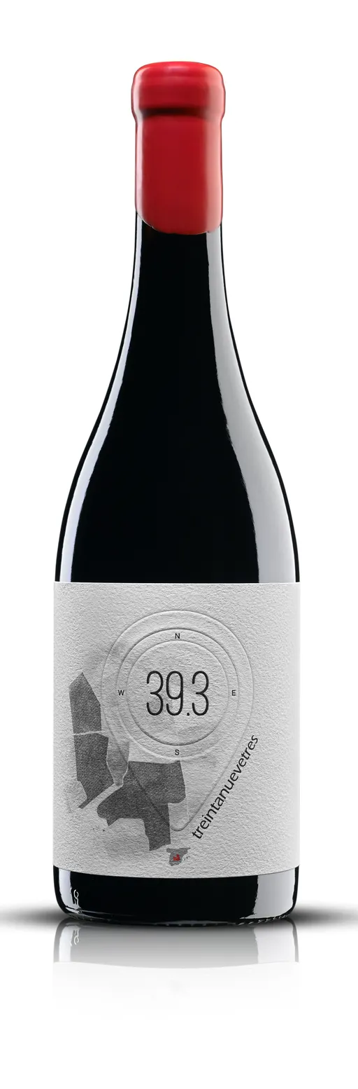 Bodegas Camino Alto 39.3, Rouge, 2021, Castilla. Image de la bouteille