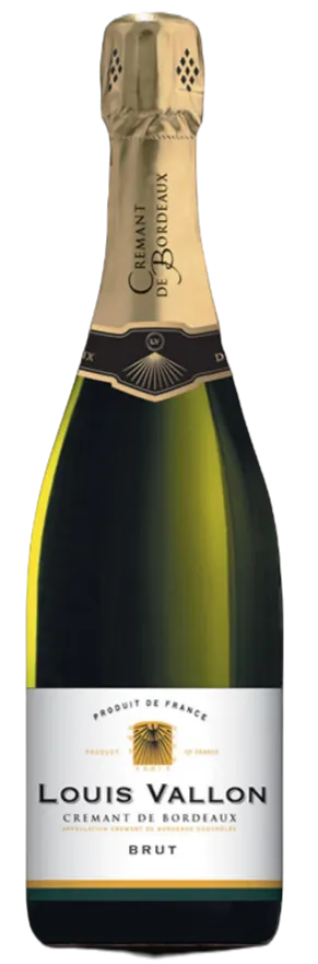 Ug Bordeaux Louis Vallon, White, NV, Crémant de Bordeaux. Bottle image