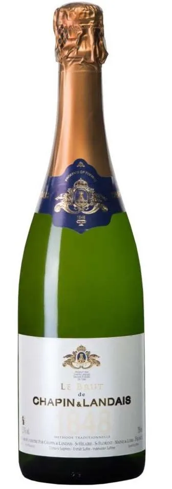 Chapin & Landais, Méthode Traditionnelle, Blanco, NV. Imagen de botella