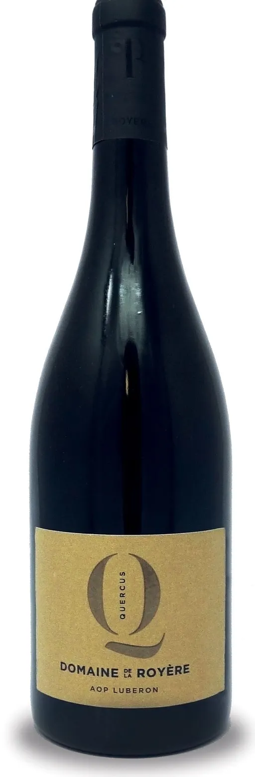 Domaine de la Royère Quercus, Tinto, 2016, Luberon. Imagen de botella