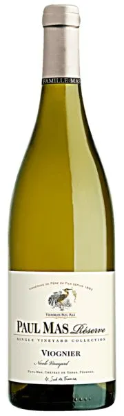 VIGNOBLES PAUL MAS ET FILS Paul Mas, Réserve Nicole Vineyard, Weiß, 2021, Pays d'Oc. Flaschenabbildung