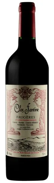 GAEC JACQUES ANDRIEU (CABREROLLES) Clos Fantine, Rosso, 2019, Faugères. Immagine della bottiglia