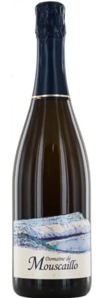 Domaine de Mouscaillo, Bianco, 2018, Crémant de Limoux. Immagine della bottiglia
