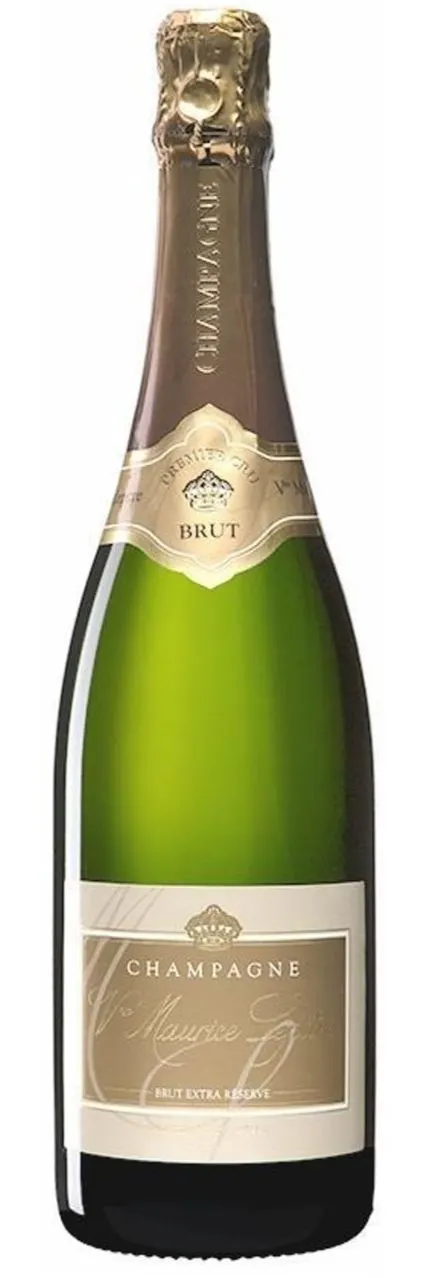 Champagne Vve Maurice Lepitre, Reserve, Blanco, NV, Champagne premier cru. Imagen de botella