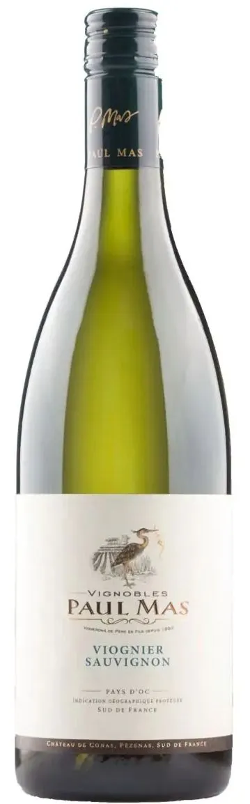 VIGNOBLES PAUL MAS ET FILS (PEZENAS) Paul Mas, Viognier Sauvignon, White, 2021, Pays d'Oc. Bottle image