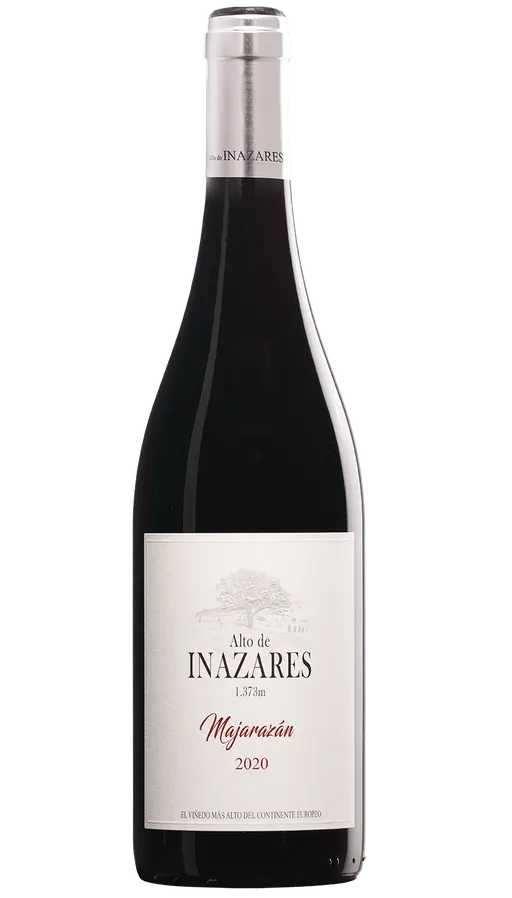 VIÑAZARES SOCIEDAD LIMITADA. Alto de Inazares Majarazán 2020, Rosso, 2020. Immagine della bottiglia