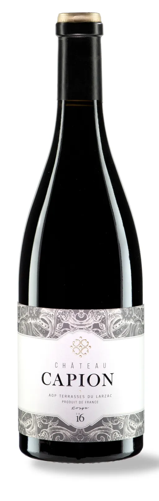CHATEAU CAPION (ANIANE) CHATEAU CAPION, Rot, 2016, Terrasses du Larzac. Flaschenabbildung