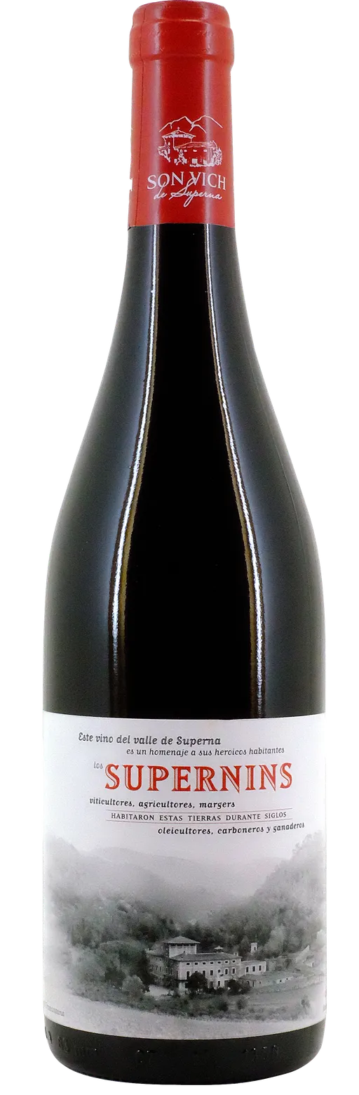 AGROPECUARIA SON VICH DE SUPERNA SL SUPERNINS, Red, 2020, Mallorca. Bottle image