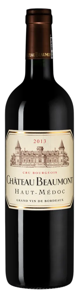 SOC CIVILE EXPLOIT CHATEAU BEAUMONT Château Beaumont, Rot, 2013, Haut-Médoc. Flaschenabbildung