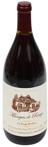 Baron Pilar & Compagnie Marques de Rouge, Red, NV. Bottle image