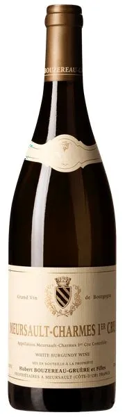 EARL HUBERT BOUZEREAU-GRUERE ET FILLES Hubert Bouzereau-Gruère Et Filles, Blanco, 2018, Meursault premier cru Charmes. Imagen de botella