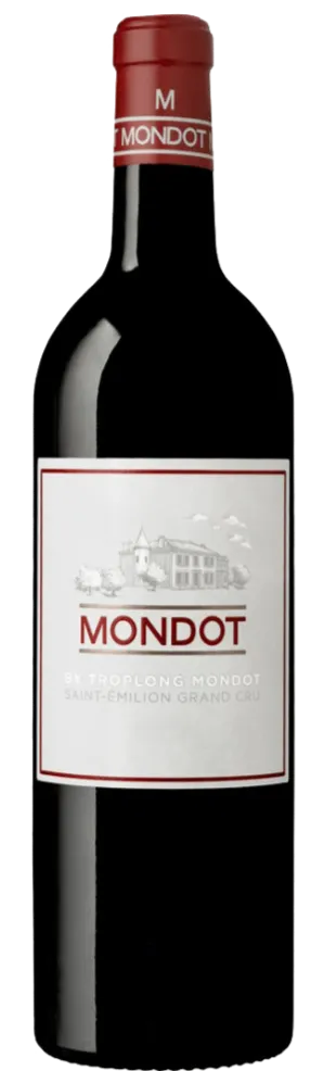 CHATEAU MONDOT Mondot, Red, 2016, Saint-Emilion grand cru. Bottle image