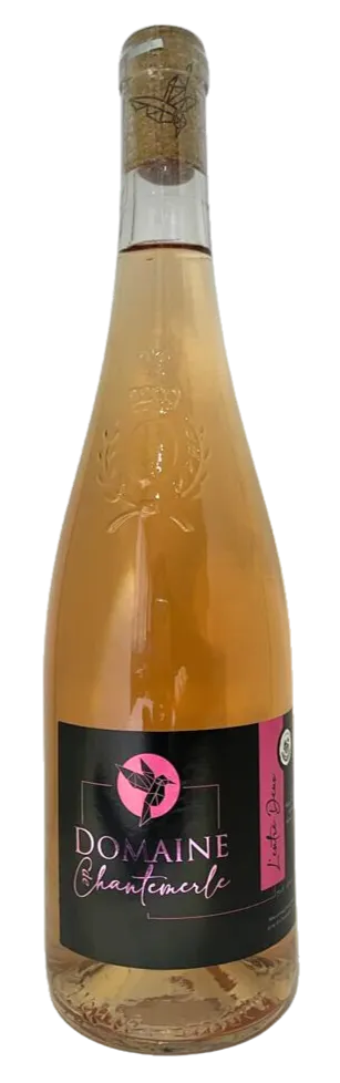 LAURILLEUX CHANTEMERLE DOMAINE CHANTEMERLE, Rosé, 2022, Rosé d'Anjou. Bottle image