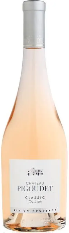 Château Pigoudet Classic, Rosato, 2018, Côtes de Provence. Immagine della bottiglia