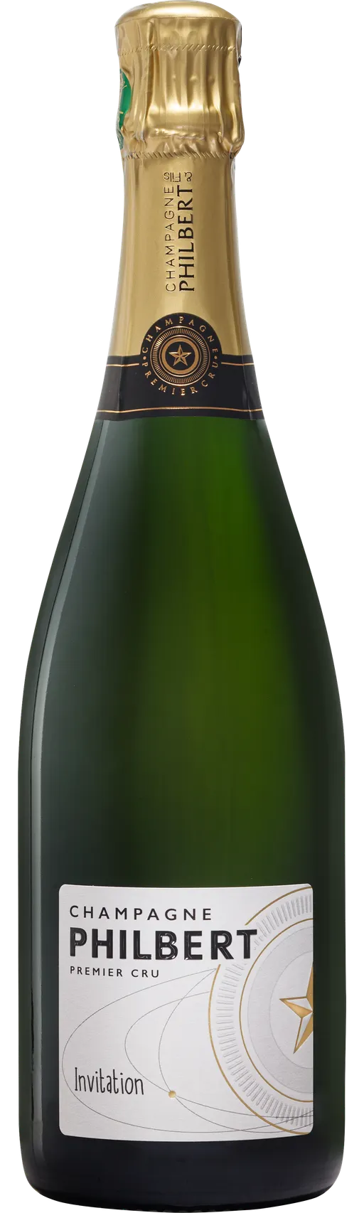 CHAMPAGNE PHILBERT (RILLY-LA-MONTAGNE) CHAMPAGNE PHILBERT & FILS, Invitation, White, NV, Champagne premier cru. Bottle image