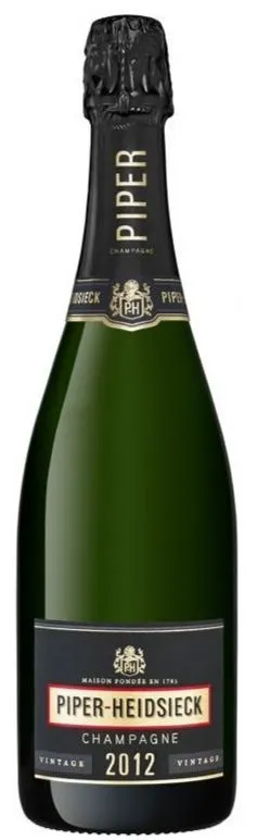 CHAMPAGNE CHARLES HEIDSIECK-CHAMPAGNE PIPER-HEIDSIECK-MAISON PIPER HEIDSIECK- Champagne Piper-Heidsieck, Blanc, 2012, Champagne. Image de la bouteille