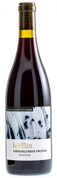 Weingut Höfflin, Spätburgunder Prestige Eichenlaub, Red, 2015, Badischer Landwein. Bottle image