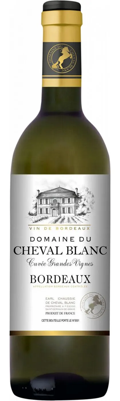 EARL CHAUSSIE Cuvée Grandes Vignes, White, 2019, Bordeaux. Bottle image