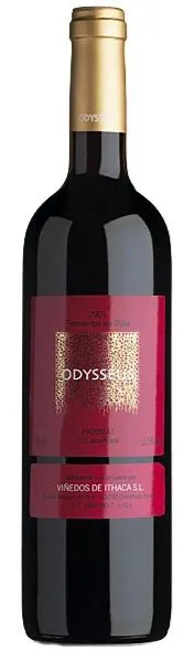 BODEGA PUIG PRIORAT SOCIEDAD LIMITADA Vinedos De Ithaca, Odysseus Fermentat En Bote, Rosso, 2001, Priorat / Priorato. Immagine della bottiglia