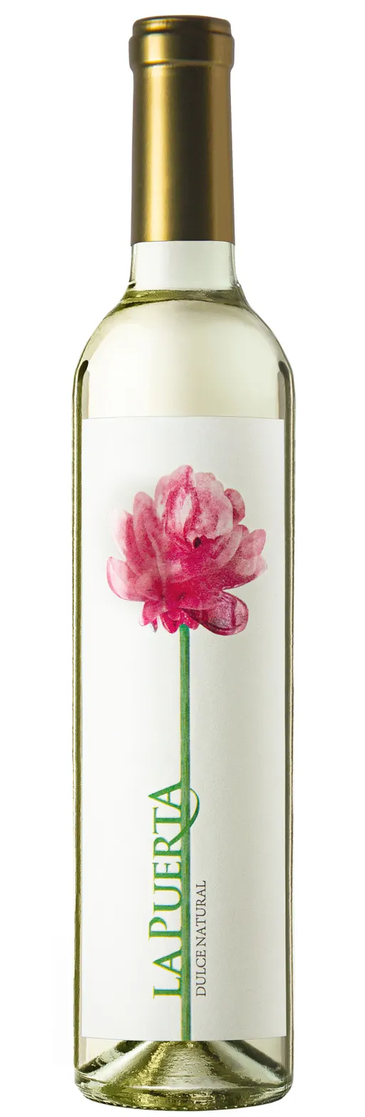 Valle De La Puerta SA LA PUERTA, Dulce Natural, Blanco, 2019, Chilecito. Imagen de botella