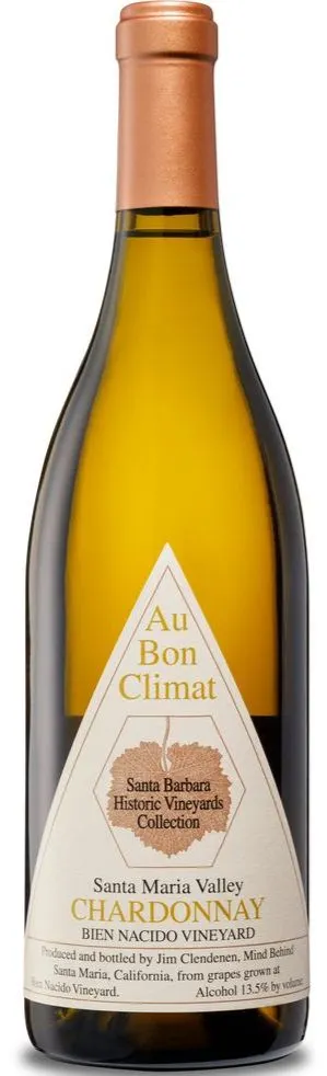 Au Bon Climat, Chardonnay, Blanco, 2014, Santa Maria Valley. Imagen de botella