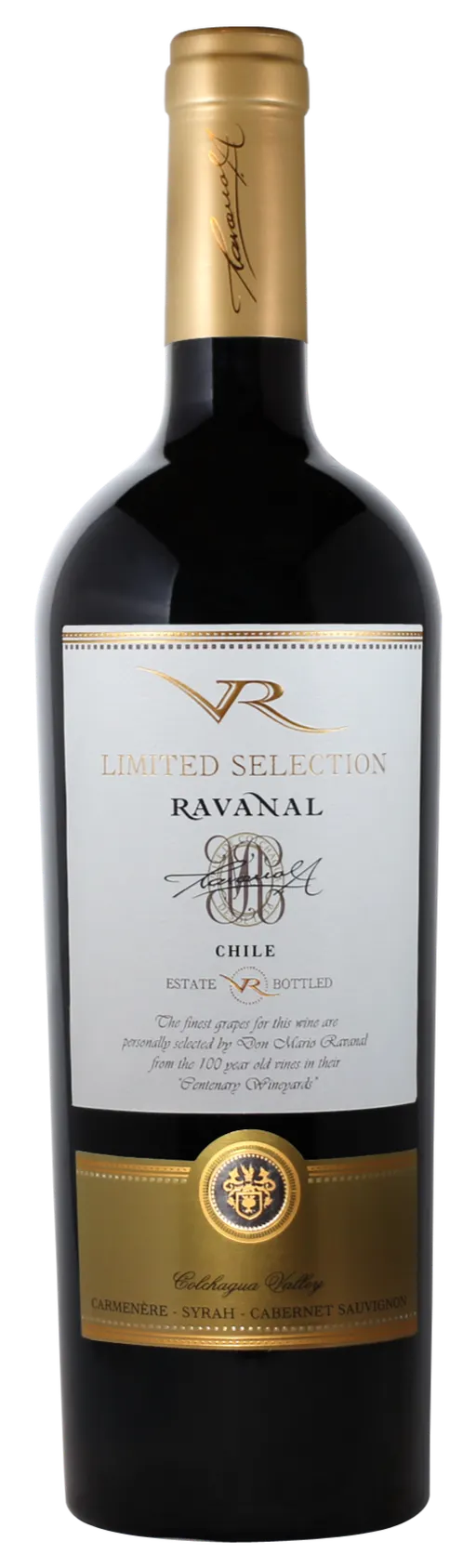 Viña Ravanal Ravanal, Limited Selection, Red, 2018, Valle de Colchagua. Bottle image