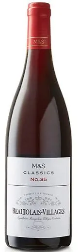PAUL SAPIN SA M&S CLASSICS, No.35, Rosso, 2021, Beaujolais Villages. Immagine della bottiglia