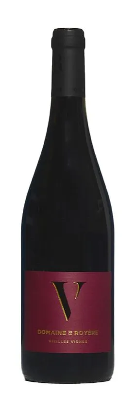 Domaine de la Royère Vieilles Vignes, Red, 2018, Luberon. Bottle image