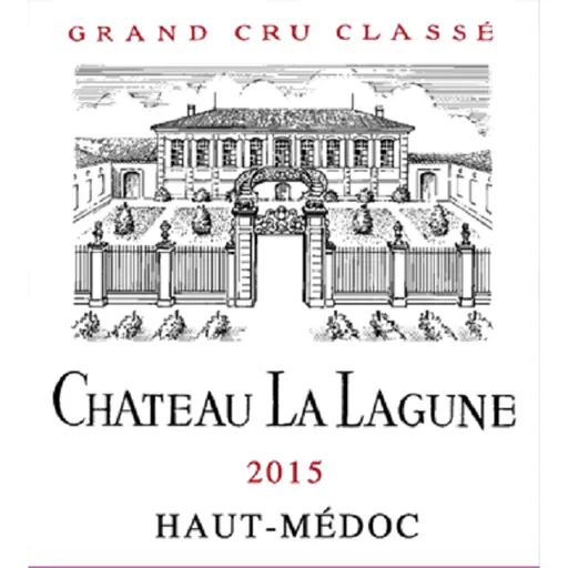 SOC CIVILE AGRC DU CHATEAU LA LAGUNE Château La Lagune, Troisième Cru Classé, Red, 2015, Haut-Médoc. Front label