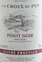 P. BALTIER La Croix du Pin, Cuvée Prestige Pinot Noir, Rot, 2020, Pays d'Oc. Das vordere Etikett
