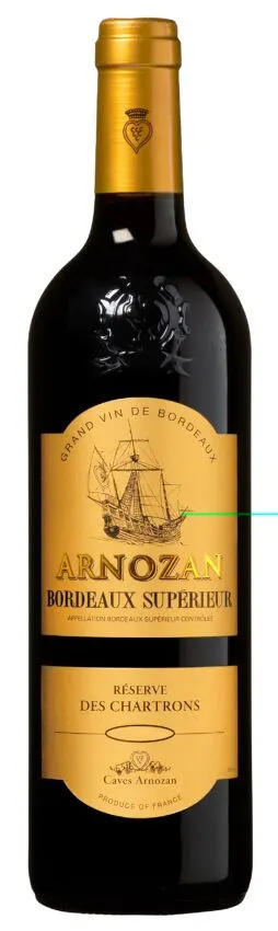 PRODUCTA VIGNOBLES-LES CAVES D'ARNOZAN (LORMONT) Arnozan, Reserve Des Chartrons, Red, 2019, Bordeaux supérieur. Bottle image