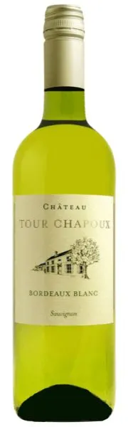 EARL DES VIGNOBLES COMIN (SAINT-ANTOINE-DU-QUEYRET) Chateau Tour Chapoux, Bianco, 2021, Bordeaux. Immagine della bottiglia