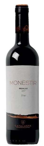 ENOVITIS MONESTIR, Rouge, 2017. Image de la bouteille