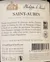 LES VINS PHILIPPE LE HARDI - LOUIS DUPLEIX - LE MARQUIS- DOMAINE DU CHATEAU PHILIPPE LE HARDI - LOUI En Vesvau, Bianco, 2020, Saint-Aubin. Etichetta sul retro                                                                    