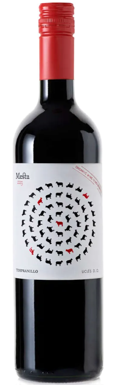 Peninsula Vinicultores Mesta, Tempranillo, Tinto, 2013, Uclés. Imagen de botella