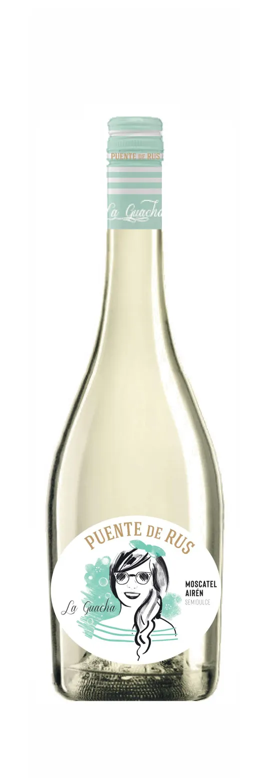 NTRA SRA DE RUS S.C. DE C-LM Puente de Rus La Guacha Blanco, White, 2022, La Mancha. Bottle image